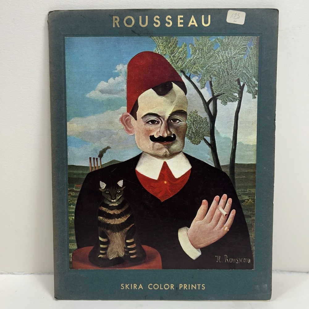 Henri Rousseau Skira Color Prints Colorplate Art Set Of 6 Printed In Switzerland